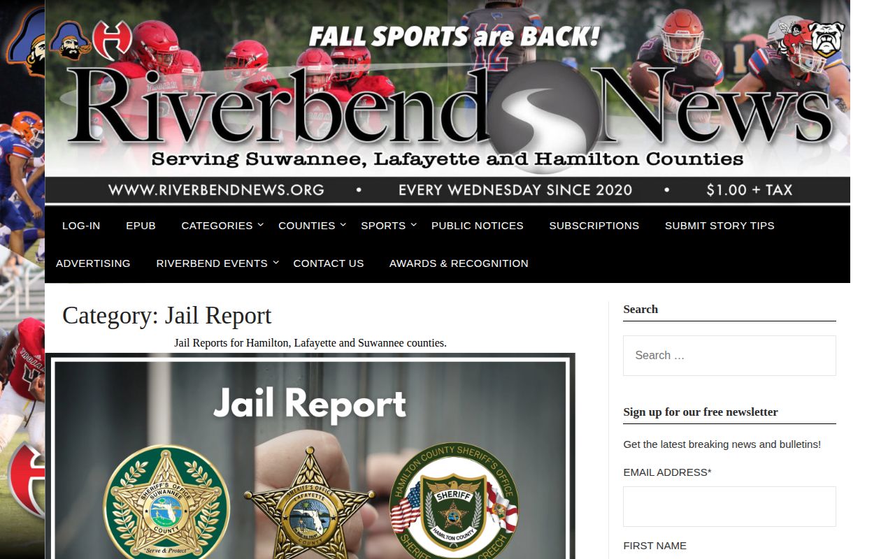 Riverbend News Lafayette County arrest report category
